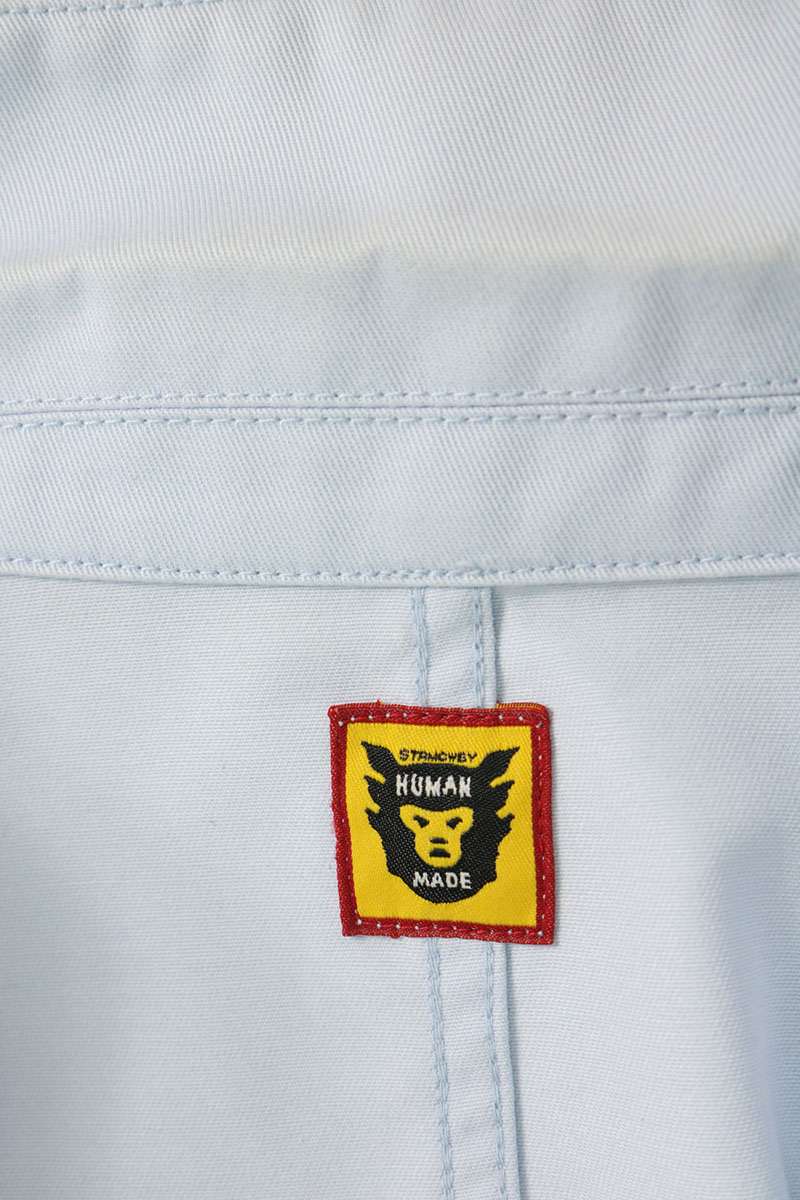 HUMAN MADE 2-Pocket Coverall Jacket Light Blue Size L
