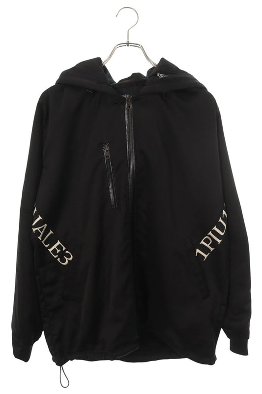 RONE Logo Embroidered Hooded Zip Jacket Multi Size 4