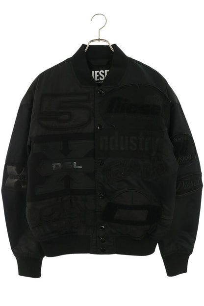 DIESEL J-BULC-PATCH JACKET Black Size M