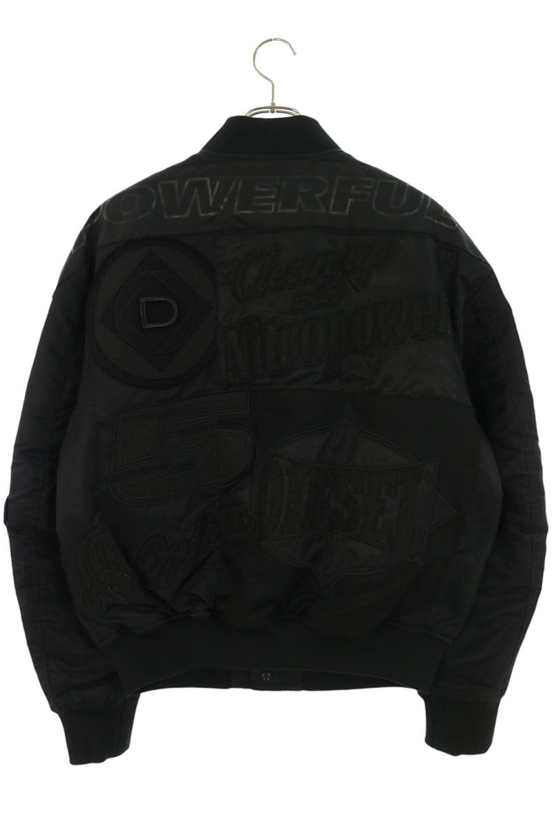 DIESEL J-BULC-PATCH JACKET Black Size M