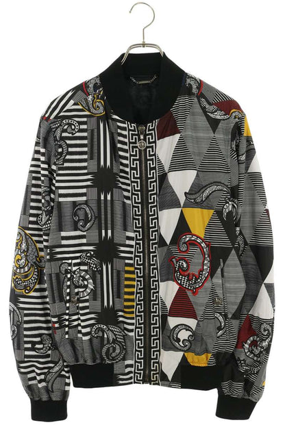 VERSACE All-Over Print Zip-Up Jacket Multi Size 46