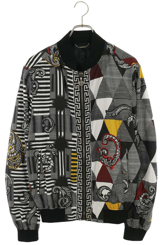 VERSACE All-Over Print Zip-Up Jacket Multi Size 46