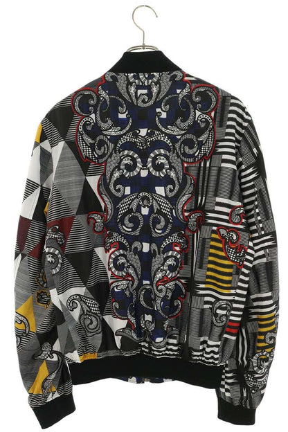 VERSACE All-Over Print Zip-Up Jacket Multi Size 46