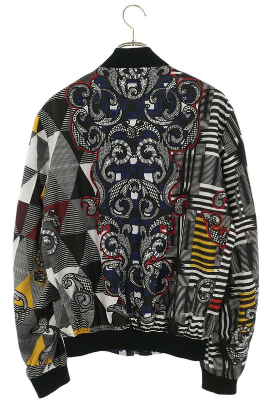 VERSACE All-Over Print Zip-Up Jacket Multi Size 46
