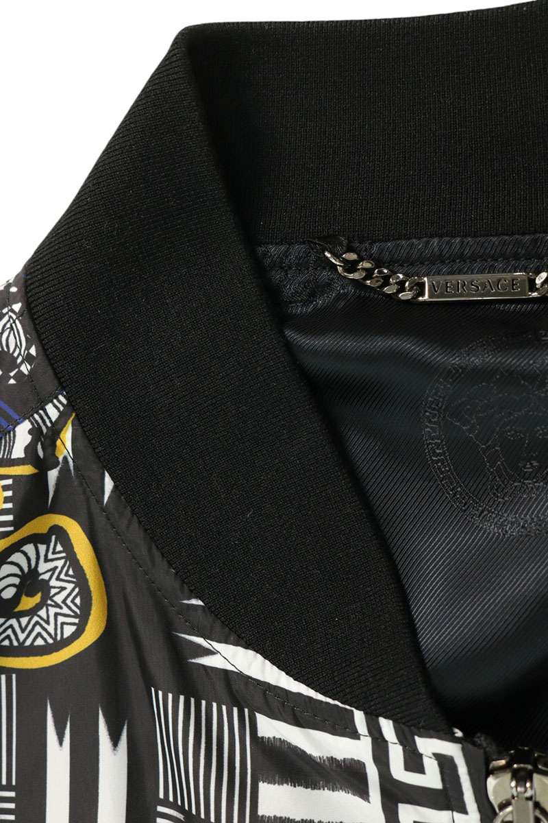 VERSACE All-Over Print Zip-Up Jacket Multi Size 46