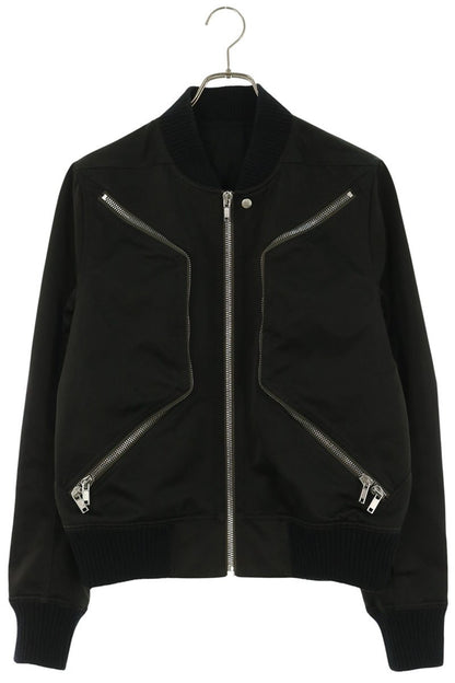 Rick Owens THD Haser Flight Jacket Black Size 48