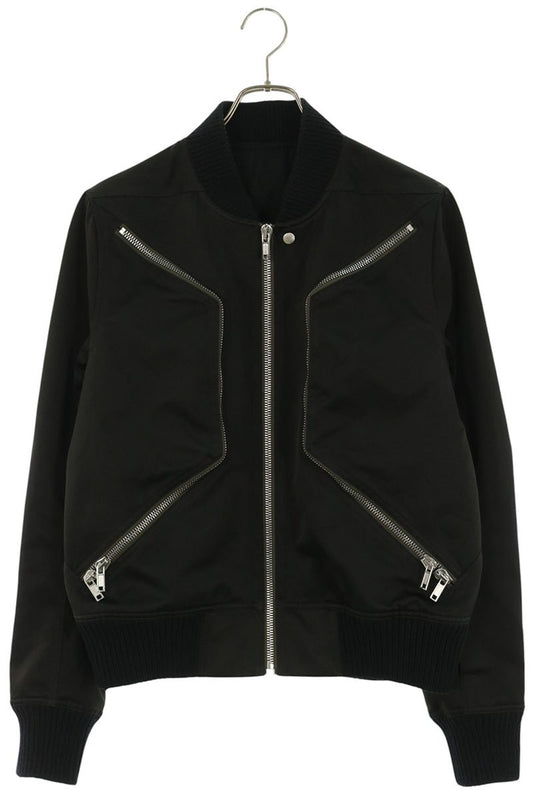 Rick Owens THD Haser Flight Jacket Black Size 48