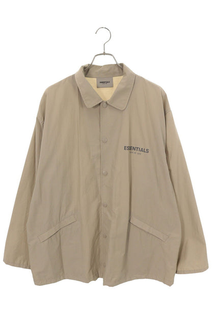 FEAR OF GOD Logo Print Jacket Beige Size M
