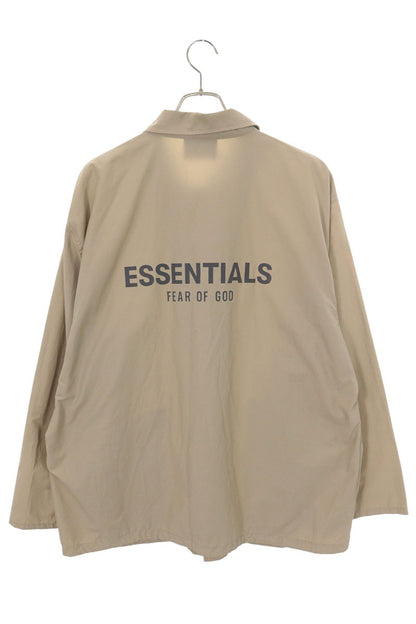 FEAR OF GOD Logo Print Jacket Beige Size M