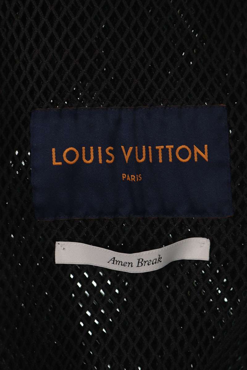 LOUISVUITTON 22SS Gradient Monogram Mesh Jacket Size 48