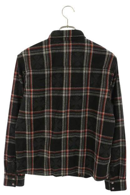 Chrome Hearts WORK DOG Check Cashmere Jacket Size S