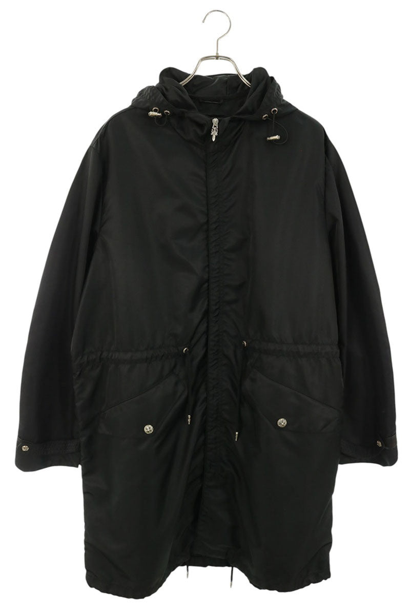 Chrome Hearts Puddles Back Cemetery Patch Nylon Coat Size XL