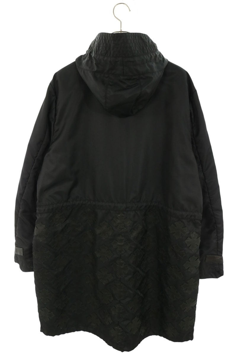 Chrome Hearts Puddles Back Cemetery Patch Nylon Coat Size XL