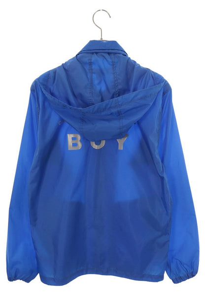 COMME des GARCONS SHIRT Back Print Coach Jacket Blue Size M