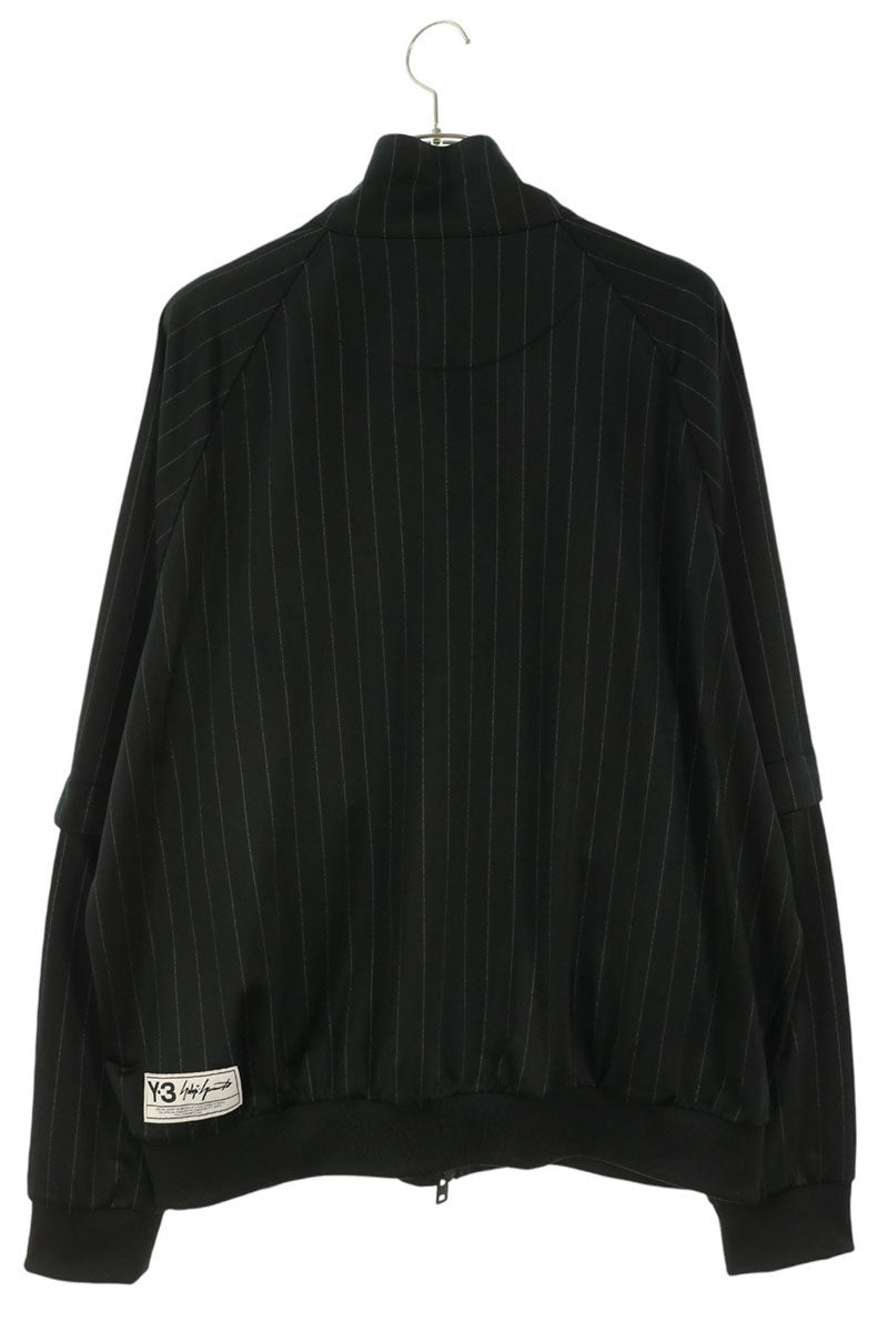 Y-3 Stripe Arm Snap Button Jacket Black Size L