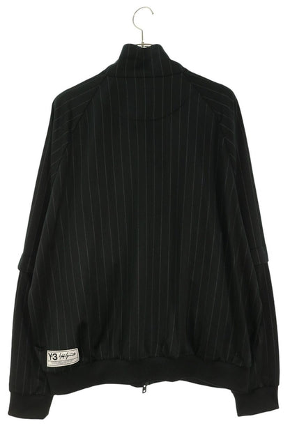 Y-3 Stripe Arm Snap Button Jacket Black Size L