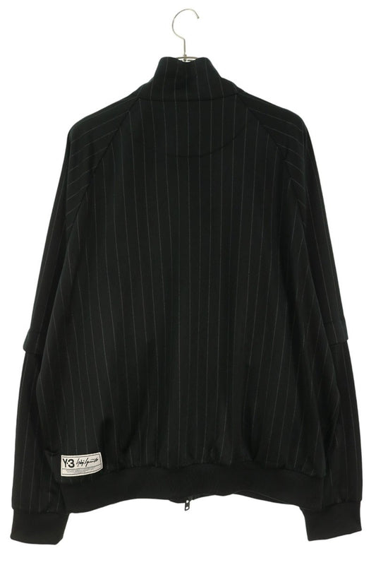 Y-3 Stripe Arm Snap Button Jacket Black Size L