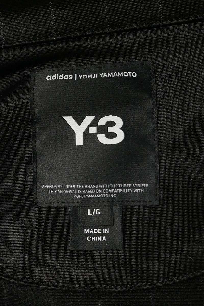 Y-3 Stripe Arm Snap Button Jacket Black Size L