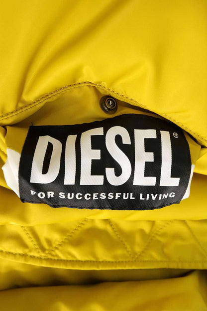 DIESEL Reversible Nylon Bomber Jacket Olive Size XL