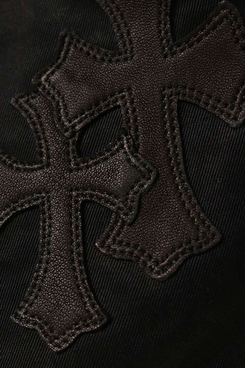 Chrome Hearts Work Dog Cross Patch Jacket Black Size M