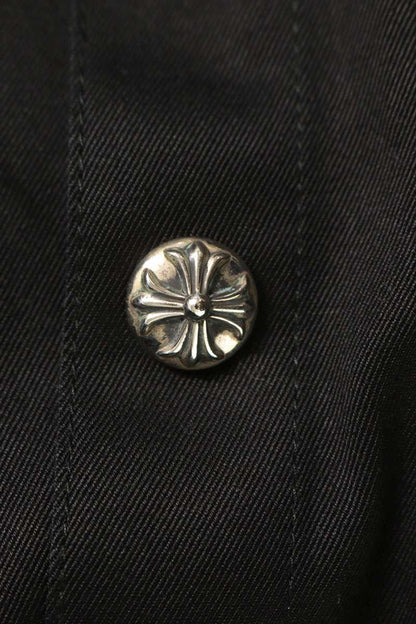 Chrome Hearts Work Dog Cross Patch Jacket Black Size M