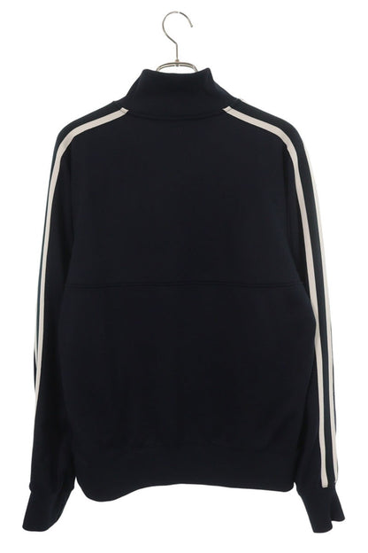 AMI Half Zip Side Stripe Jacket Navy Size XL