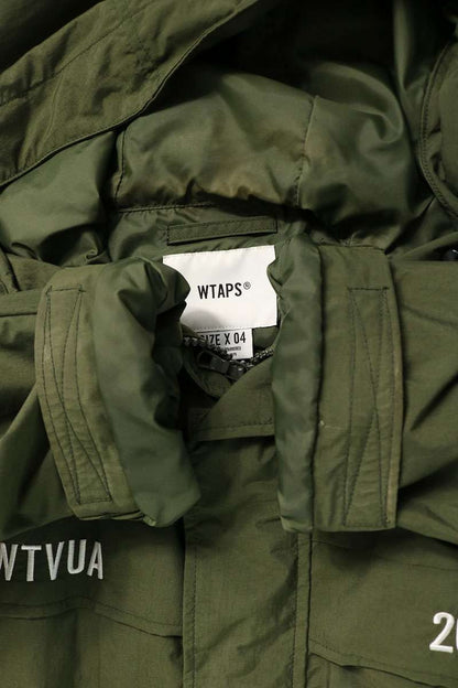 WTAPS 21SS Green Nylon Mountain Jacket Size XL