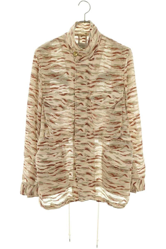 BED J.W FORD 24SS Velvet Military Jacket Beige Size 0