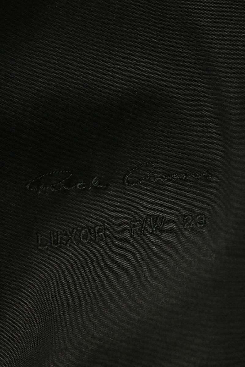 Rick Owens Check Wool Outer Shirt Yellow Green Blouson Size 50
