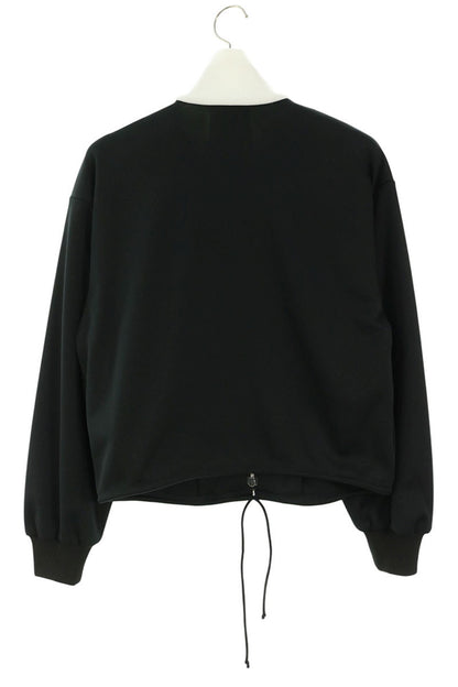 CELINE Triomphe Embroidered High-Neck Jersey Jacket Size M