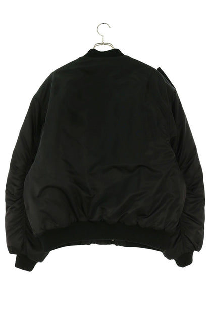entire studios ES2305 Nylon Bomber Jacket Black Size S