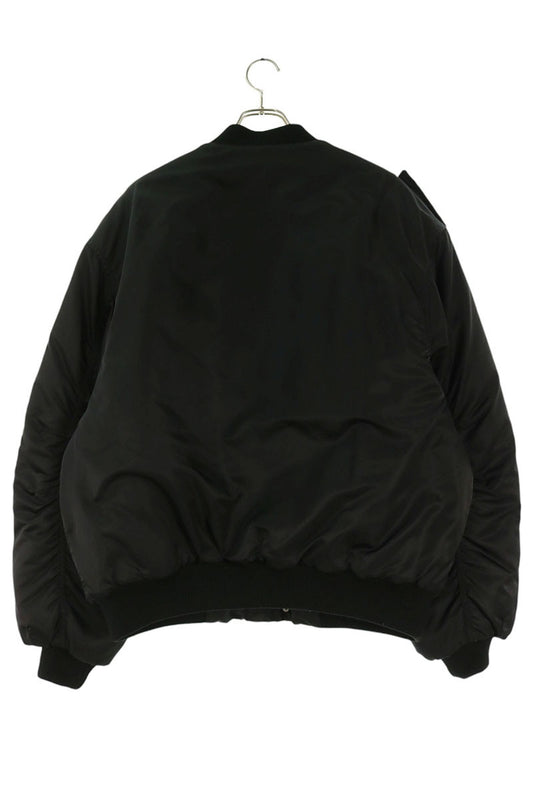 entire studios ES2305 Nylon Bomber Jacket Black Size S