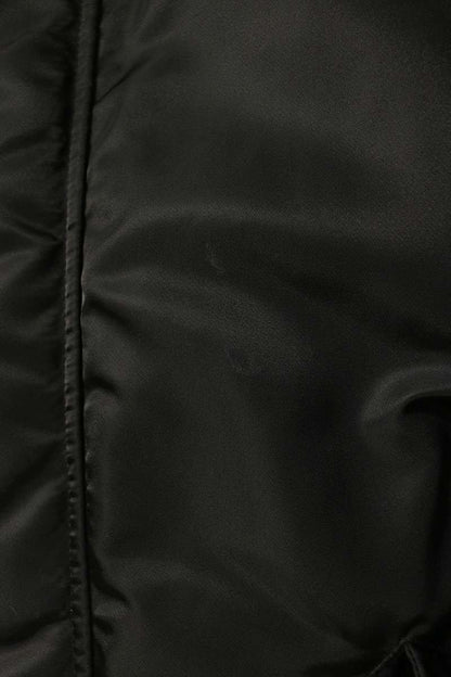 entire studios ES2305 Nylon Bomber Jacket Black Size S