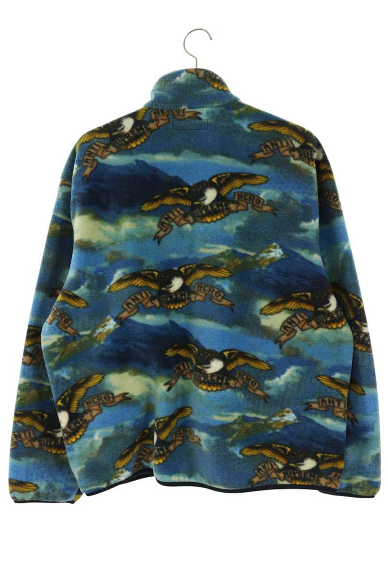 SUPREME 25AW ANTIHERO All-Over Print Jacket Blue Size M