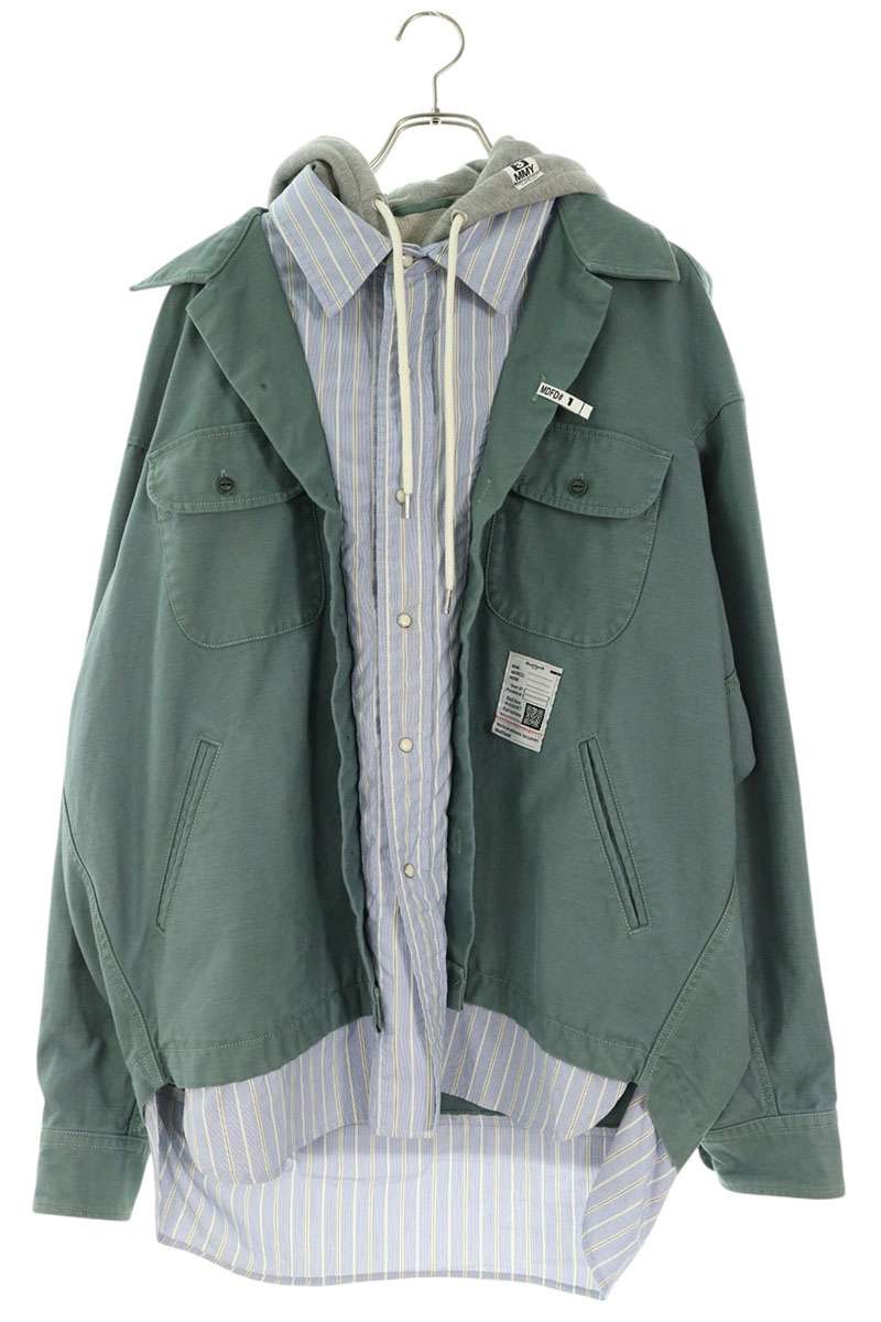 MIHARAYASUHIRO Triple Layered Cotton Jacket Multi Size 46