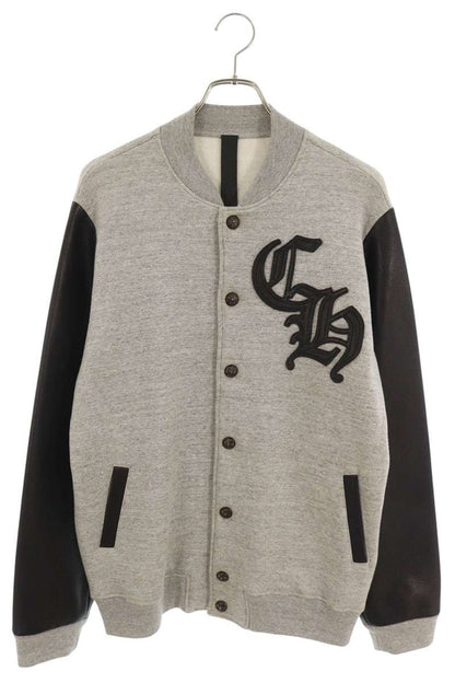 Chrome Hearts JKT GRP NOT BOMBER CH Leather Jacket Size L