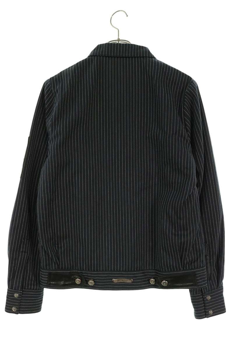 Chrome Hearts Calf Hair Cross Patch Jacket Multi Size S
