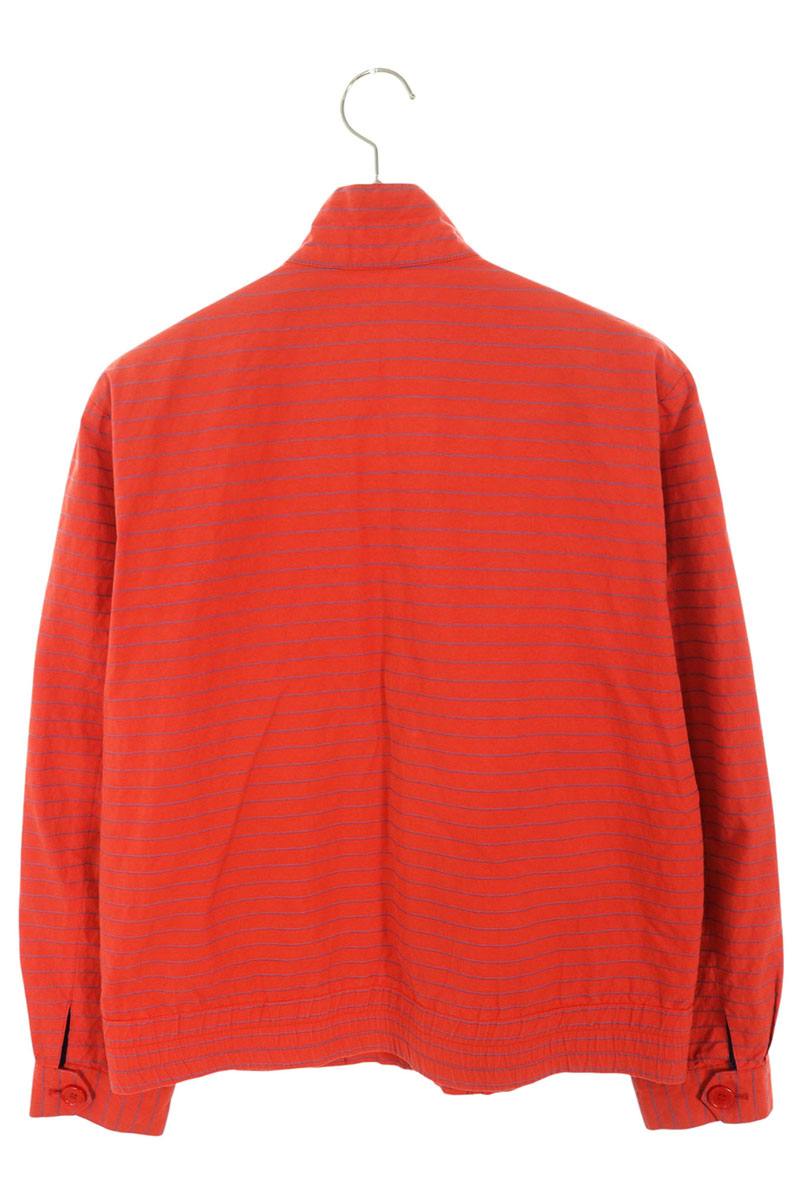 RAF SIMONS 07SS R-Embroidered Striped Jacket Red Size 46