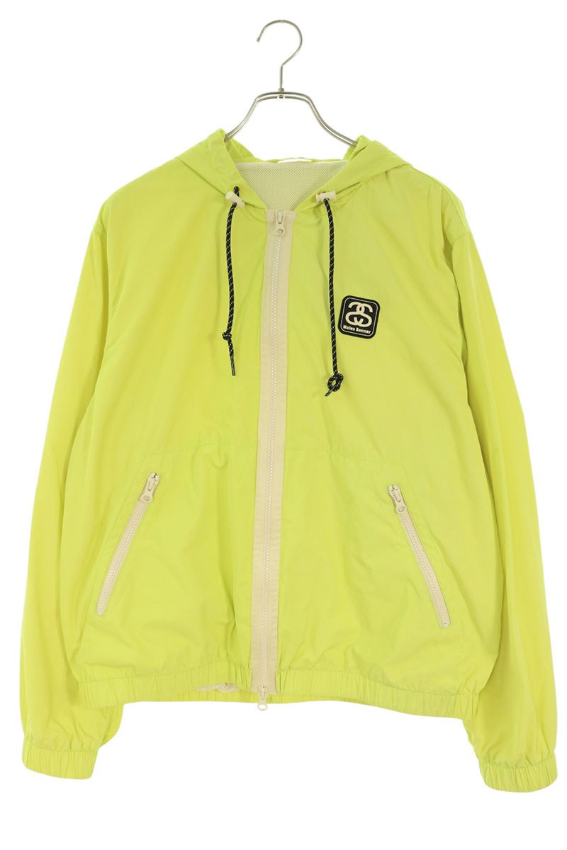 WALES BONNER x Stussy Nylon Cotton Windbreaker Yellow Size L
