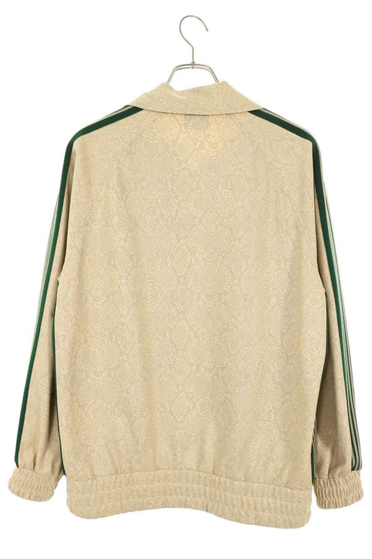 Needles Python Pattern Coated Jacket Beige Size S