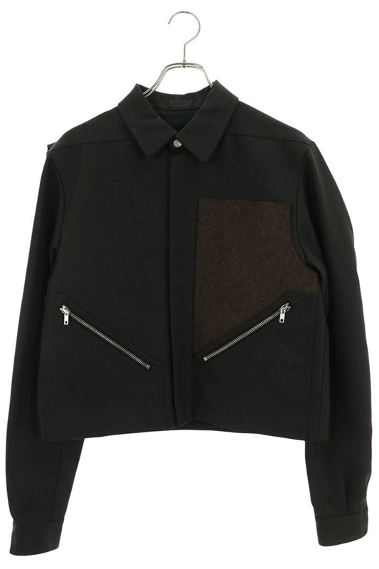 Rick Owens 24AW Rubber Patch Alice Blouson Black Size 46