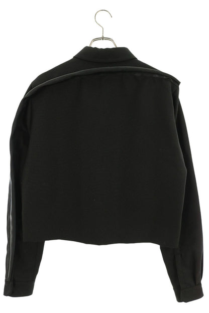 Rick Owens 24AW Rubber Patch Alice Blouson Black Size 46