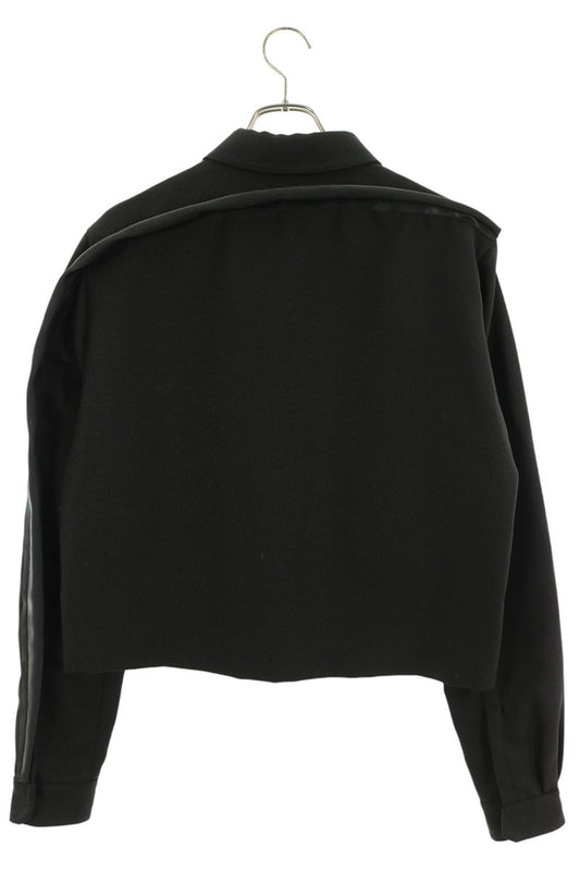 Rick Owens 24AW Rubber Patch Alice Blouson Black Size 46