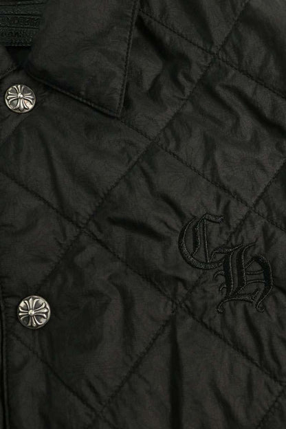 Chrome Hearts Riggins Quilted Nylon Jacket Black Size M