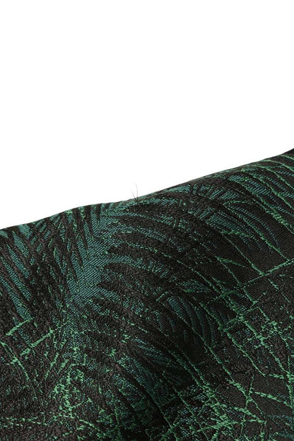 SAINT LAURENT PARIS 21SS Green Silk Blend Blouson Size 50
