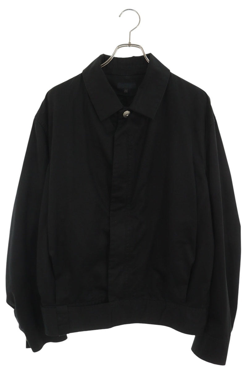 Omar Afridi 24SS Belted Cotton Jacket Black Size 48