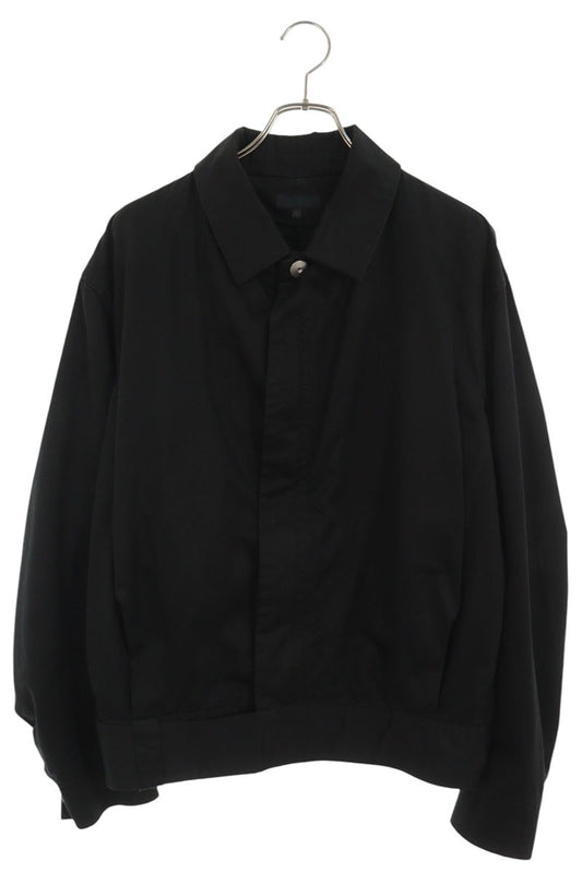 Omar Afridi 24SS Belted Cotton Jacket Black Size 48