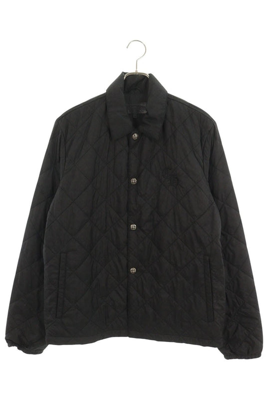 Chrome Hearts Riggins Quilted Nylon Black Silver Jacket Size M