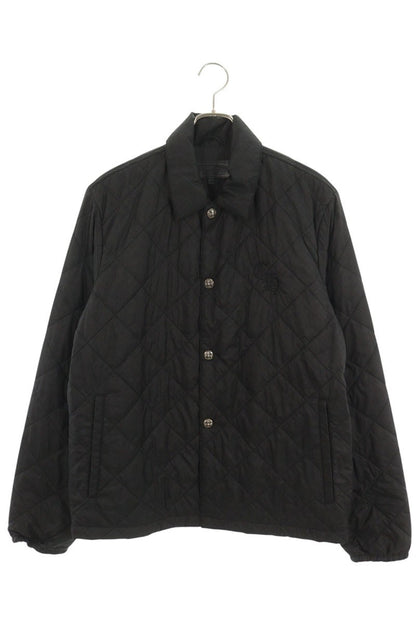 Chrome Hearts Riggins Quilted Nylon Black Silver Jacket Size M