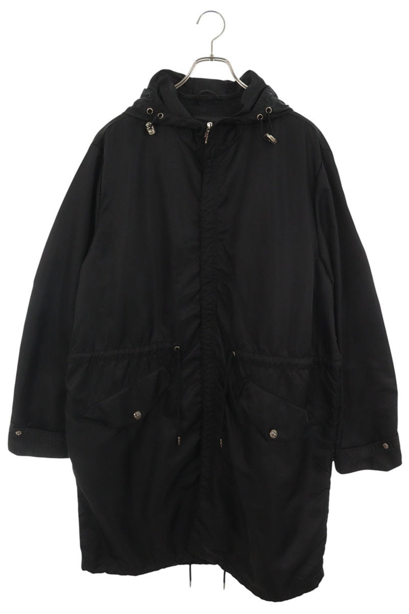 Chrome Hearts PUDDLES Back Cemetery Patch Nylon Coat Size XL